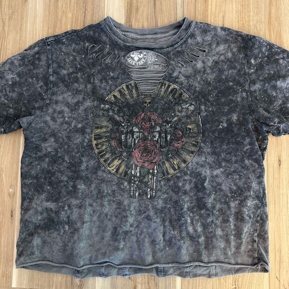 Affliction Distressed Tee M - Picture 1 of 4